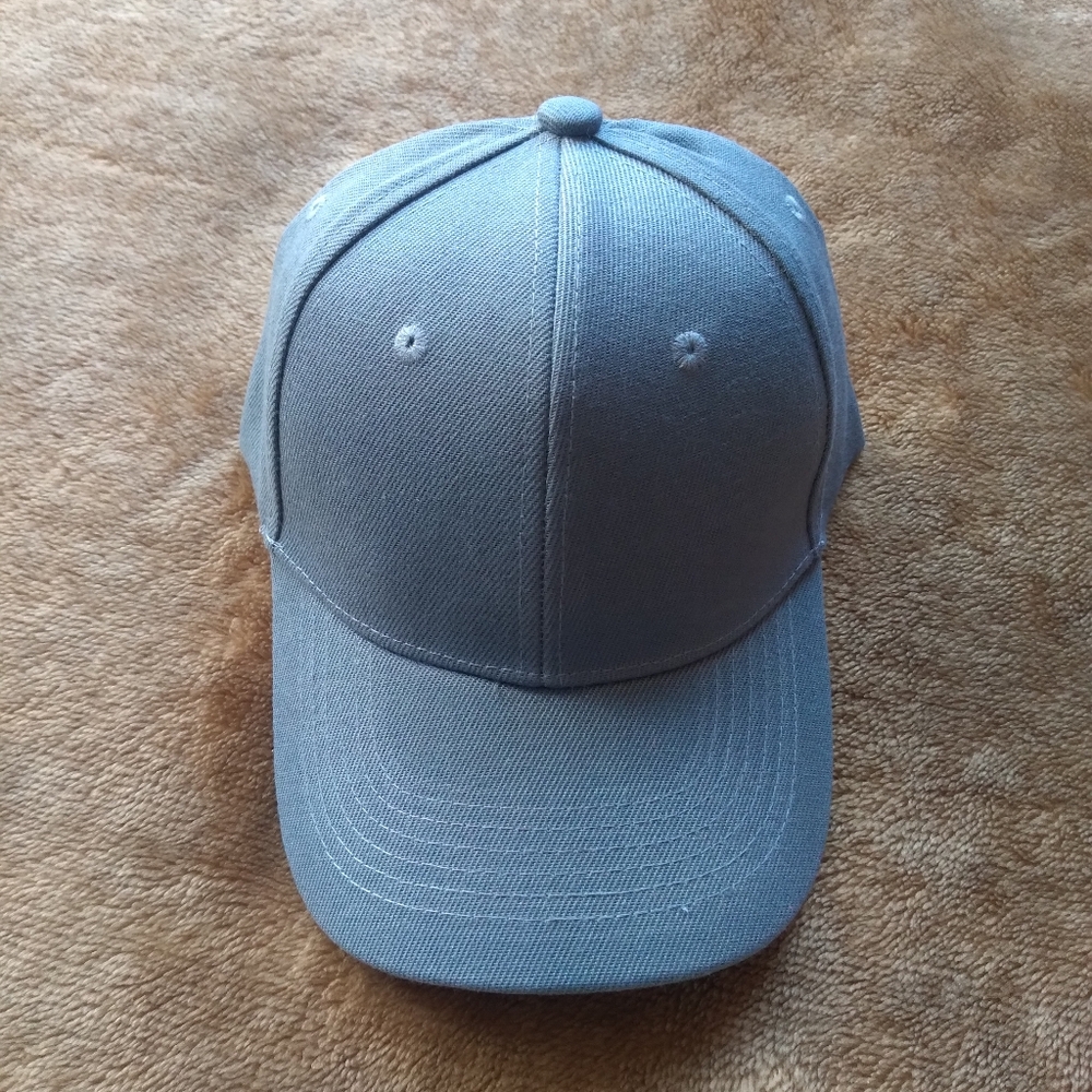 Plain Lava Grey Cap